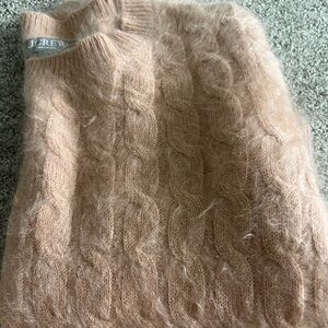 J. Crew Women's soft pink cashmere Sweater